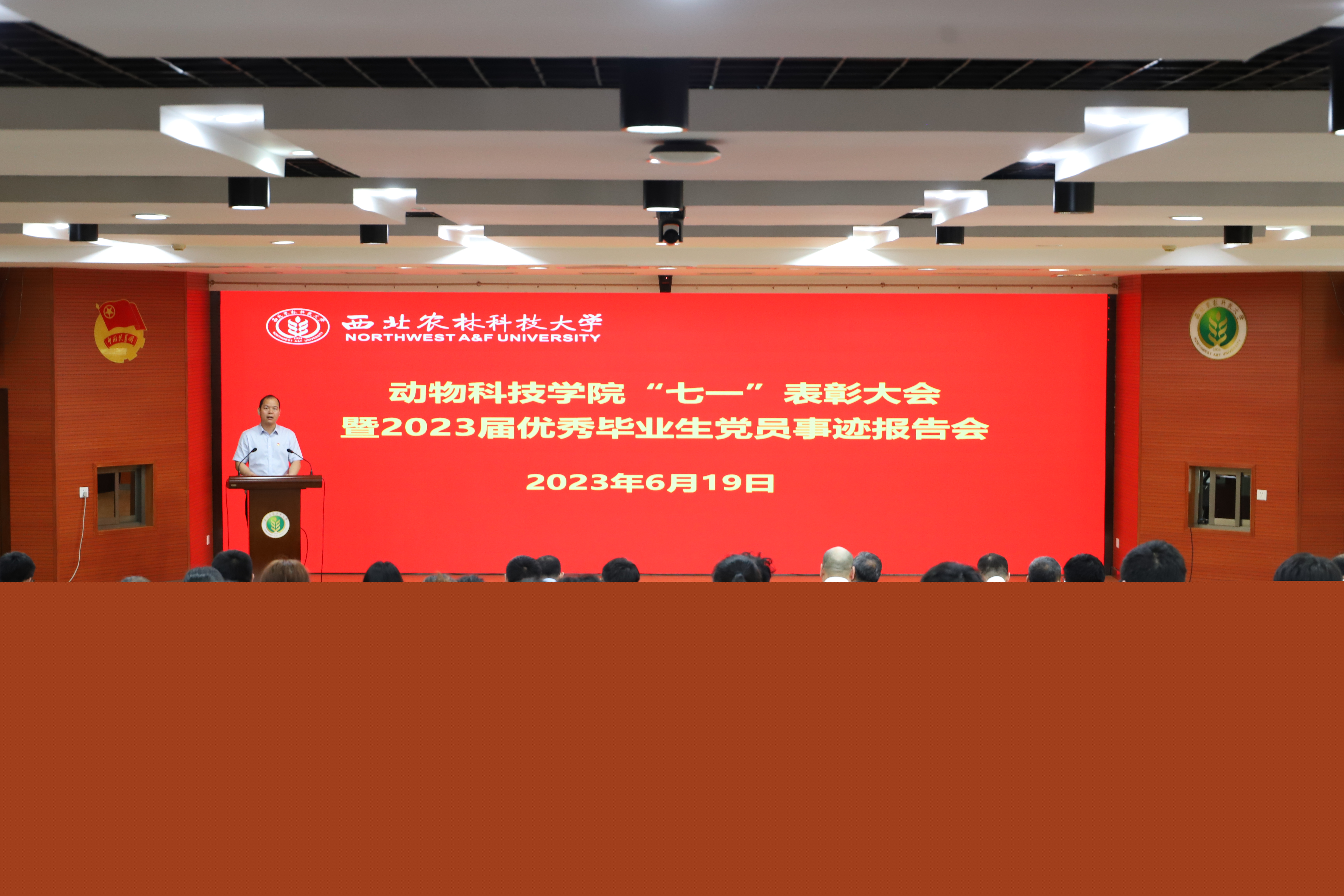 报告会现场